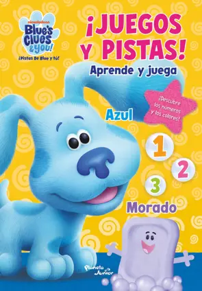 Portada Las pistas de Blue y tú. ¡Juegos y pistas!