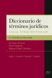 Portada Diccionario de términos jurídicos