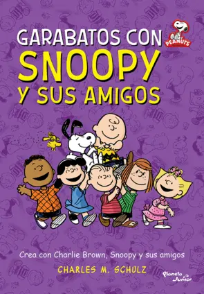 Portada Peanuts. Garabatos con Snoopy y sus amigos