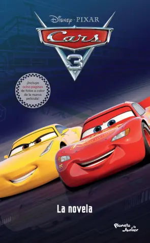 Portada Cars 3. La novela