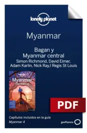 Portada Myanmar 4. Bagan y Myanmar central