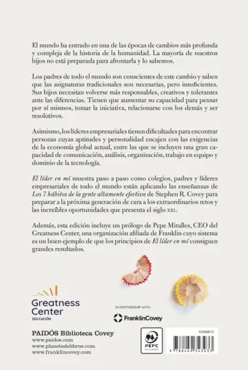 Contraportada El líder en mí