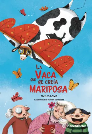 Portada La vaca que se creía mariposa