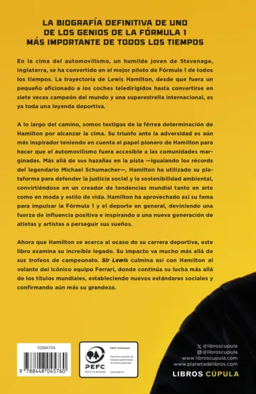 Contraportada Sir Lewis