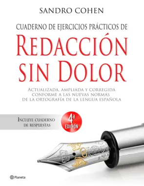 Portada Cuaderno de ejercicios prácticos de Redacción sin dolor