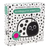 Miniatura portada 3d Mariquita mimosa. Mi primer libro de tela