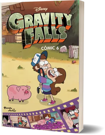 Portada Gravity Falls. Cómic 6