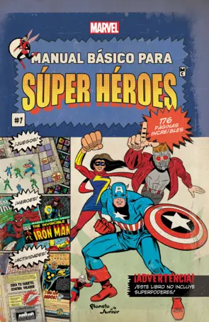Portada Manual básico para Súper Héroes