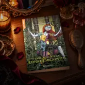Portada Larga vida a la reina de Halloween (Novela gráfica) 0