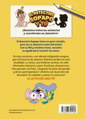 Miniatura contraportada El detective Sopapo y tú 6. El caso del concurso de talentos