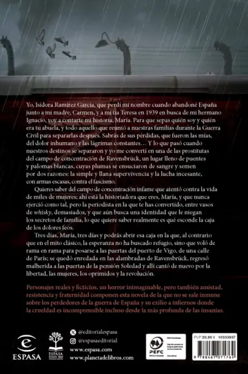 Contraportada El barracón de las mujeres