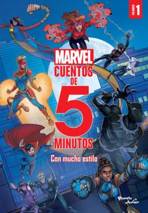 Portada Marvel 2. Cuentos de 5 minutos. Con mucho estilo