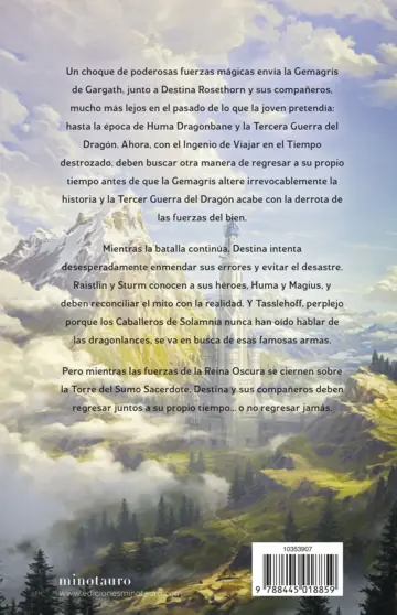 Contraportada Destinos nº 02/03 Dragones del Destino