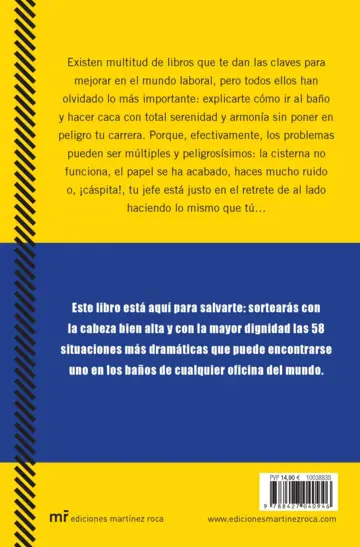 Contraportada Cómo hacer caca en el trabajo