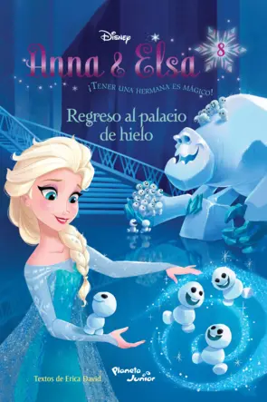 Portada Anna & Elsa. Regreso al palacio de hielo