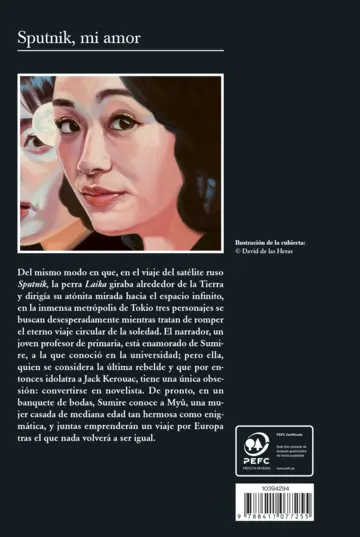 Contraportada Sputnik, mi amor