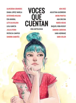 Portada Voces que cuentan (novela gráfica)