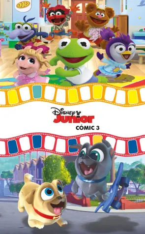 Portada Disney Junior. Cómic 3