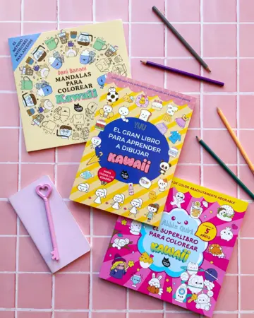 Imagen extra El superlibro para colorear kawaii 3