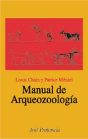 Portada MANUAL DE ARQUEOZOOLOGÍA