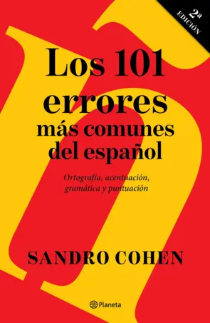 Portada Los 101 errores más comunes del español