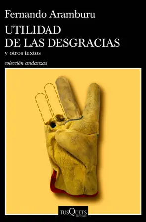 Portada Utilidad de las desgracias
