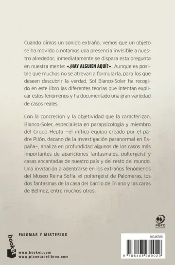 Contraportada ¿Hay alguien aquí?