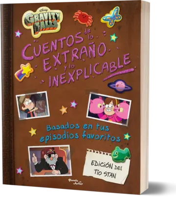 Portada Gravity Falls. Cuentos de lo extraño y lo inexplicable
