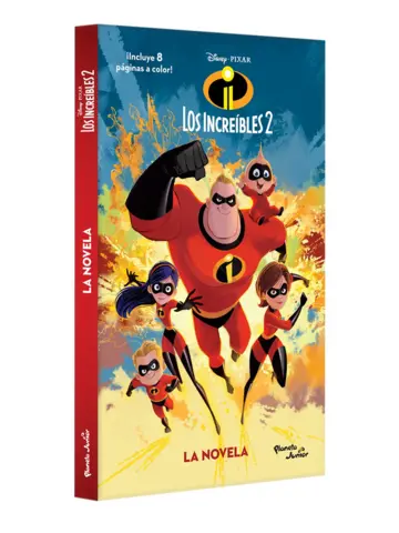 Portada Los Increíbles 2. La novela