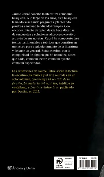 Contraportada Tres ensayos