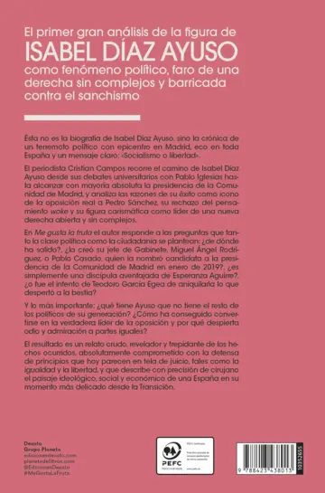 Contraportada Me gusta la fruta