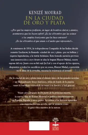 Contraportada En la ciudad de oro y plata