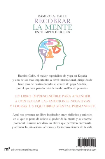 Contraportada Recobrar la mente en tiempos difíciles