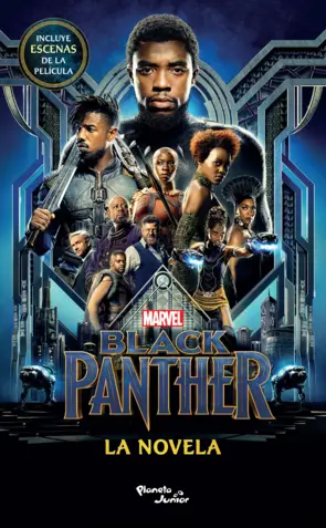 Portada Black Panther. La novela