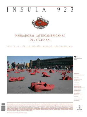 Portada Narradoras latinoamericanas del siglo XXI (Ínsula n° 923, noviembre de 2023)