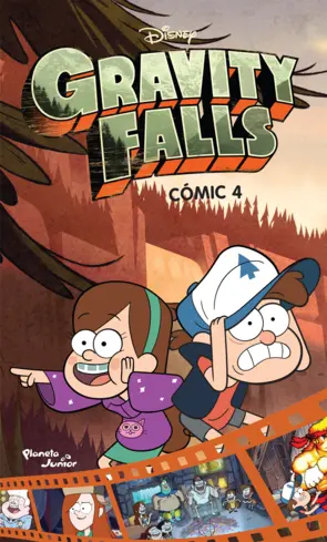 Portada Gravity Falls. Cómic 4