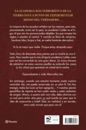 Miniatura contraportada Dulce pesadilla (Calder Academy 1)