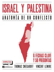 Portada Israel y Palestina. Anatomía de un conflicto