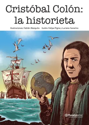Portada Colón. La historieta