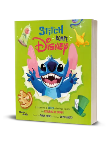 Portada Stitch rompe Disney