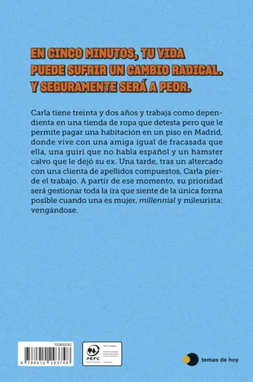 Contraportada La mejor empleada del mundo