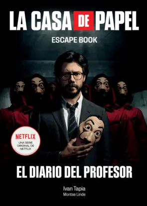 Portada La casa de papel. Escape book