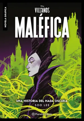 Portada Villanos. Maléfica. Novela gráfica