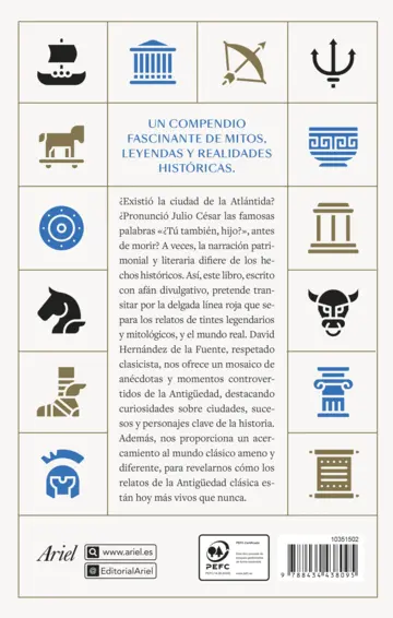 Contraportada 100 fragmentos del mundo clásico