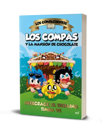Portada Los Compacuentos. Los Compas y la mansión de chocolate