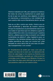 Miniatura contraportada Arquitectura de andar por casa (edición especial)