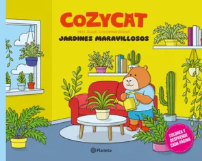 Portada Cozy Cat 5. Jardines maravillosos