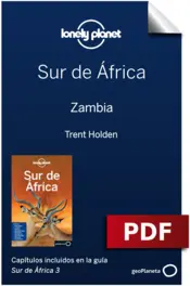 Portada Sur de África 3. Zambia