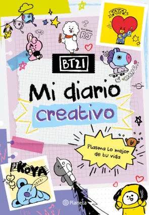 Portada BT21. Mi diario creativo