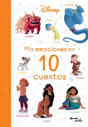 Portada Disney. Mis emociones en 10 cuentos